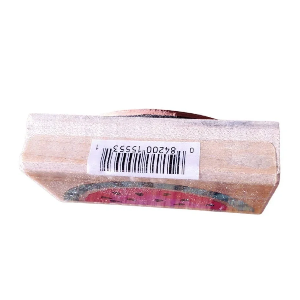 All Night Media Posh Impressions Watermelon Slice 550-G25 Wood Mounted Stamp